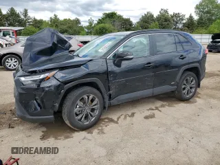 2024 Toyota RAV4 Hybrid XLE Premium z VIN 4T3B6RFV8RU162398, wystawiony jako Copart lot #57459395 z przebiegiem 7 755 mil mil oraz Szkoda całkowita • Salvage title. Historia ofert i sprzedaży dostępna na DreamBid. Obrazek 1.