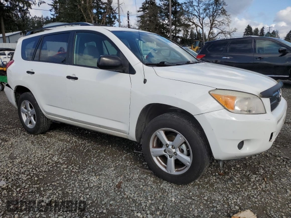 2007 Toyota RAV4 with VIN JTMZD33V176035223, listed as a Copart auction lot 52208135 with 200,632 mi miles and Salvage Title. Bid and sale history available at carsss.com. Image 4.