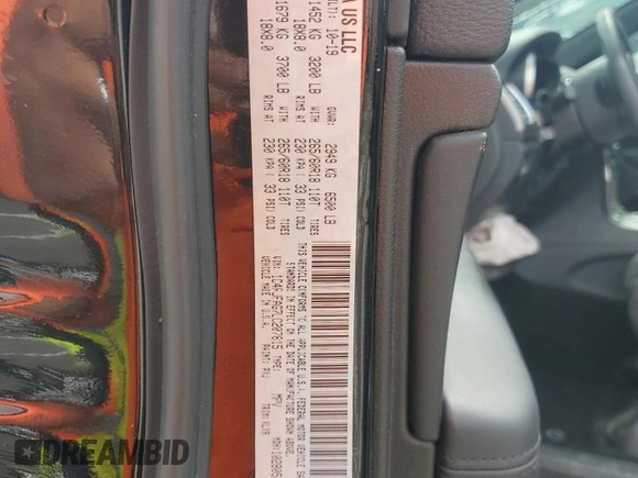 2020 Jeep Grand Cherokee Laredo E z VIN 1C4RJFAG7LC207815, wystawiony jako Copart lot #59510675 z przebiegiem 39 805 mil mil oraz Nie do naprawy • Non repairable. Historia ofert i sprzedaży dostępna na DreamBid. Obrazek 13.