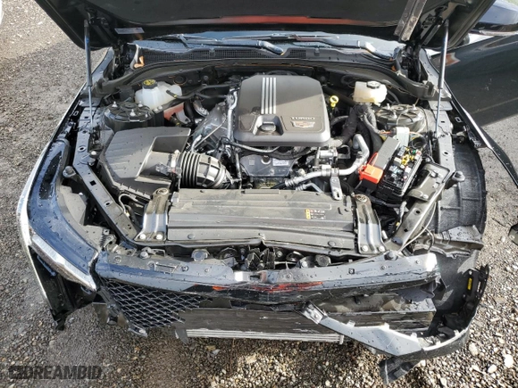 2023 Cadillac CT4 Sport with VIN 1G6DG5RK5P0117343, listed as a Copart auction lot 78180934 with 6,642 mi miles and Salvage Title. Bid and sale history available at carsss.com. Image 11.