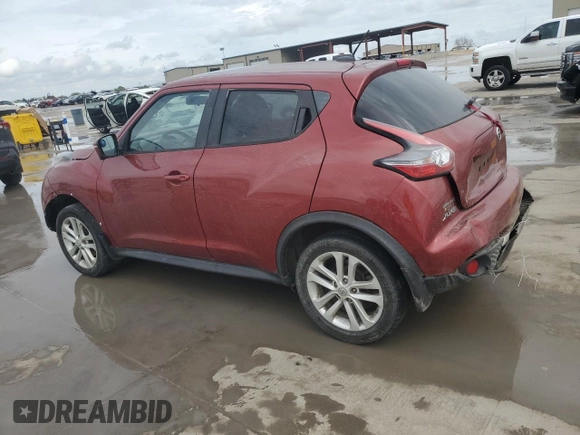 2015 Nissan Juke S with VIN JN8AF5MRXFT511624, listed as a Copart auction lot 51008695 with 189,983 mi miles and Salvage Title. Bid and sale history available at carsss.com. Image 2.