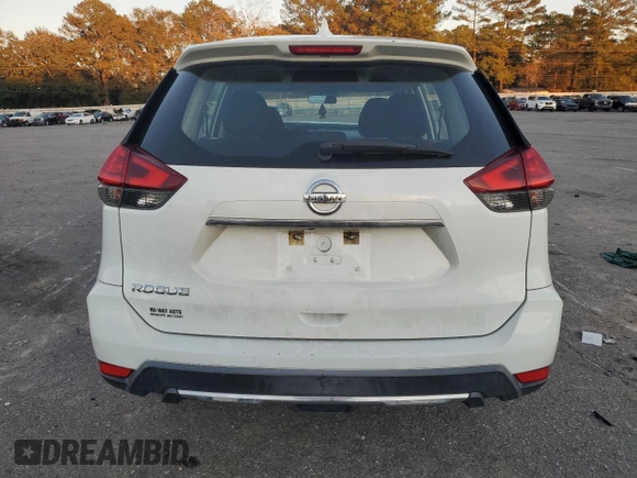 2017 Nissan Rogue S with VIN KNMAT2MTXHP549624, listed as a Copart auction lot 87082524 with 126,181 mi miles and Salvage Title. Bid and sale history available at carsss.com. Image 6.