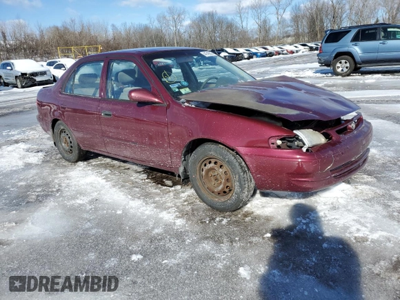 1998 Toyota Corolla VE with VIN 2T1BR12E0WC070111, listed as a Copart auction lot 44749005 with Not provided miles and Salvage title. Bid and sale history available at DreamBid. Image 4.