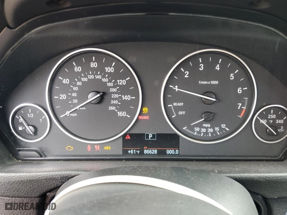2015 BMW 3 Series 328i with VIN WBA3A5G51FNS91111, listed as a Copart auction lot 51274535 with 86,628 mi miles and Salvage Title. Bid and sale history available at carsss.com. Image 9.