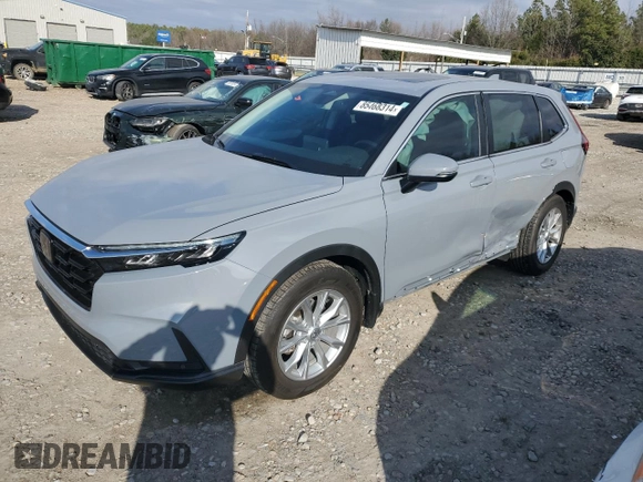 2024 Honda CR-V EX-L with VIN 5J6RS3H74RL003638, listed as a Copart auction lot 85468314 with 7,717 mi miles and Salvage Title. Bid and sale history available at DreamBid. Image 1.