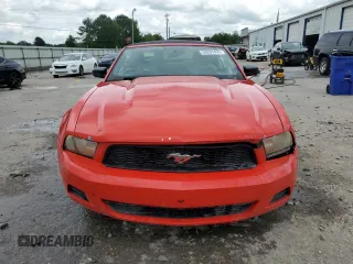 2012 Ford Mustang V6 with VIN 1ZVBP8EMXC5257153, listed as a Copart auction lot 58206405 with 188,460 mi miles and Salvage title. Bid and sale history available at DreamBid. Image 5.
