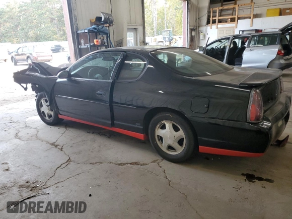 2004 Chevrolet Monte Carlo SS with VIN 2G1WX12K349292225, listed as a Copart auction lot 75629784 with 189,898 mi miles and Salvage Title. Bid and sale history available at carsss.com. Image 2.