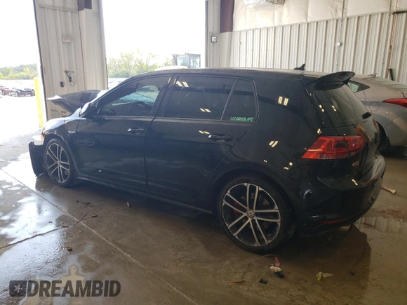 2017 Volkswagen Golf GTI Autobahn with VIN 3VW547AU9HM064208, listed as a Copart auction lot 71056754 with 65,035 mi miles and Salvage Title. Bid and sale history available at carsss.com. Image 2.