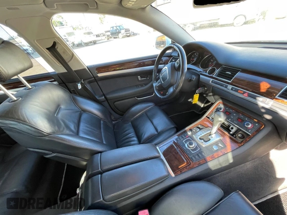 2009 Audi A8 4.2L with VIN WAUMV94E19N002897, listed as a Copart auction lot 64525445 with 140,526 mi miles and Clean title. Bid and sale history available at DreamBid. Image 9.