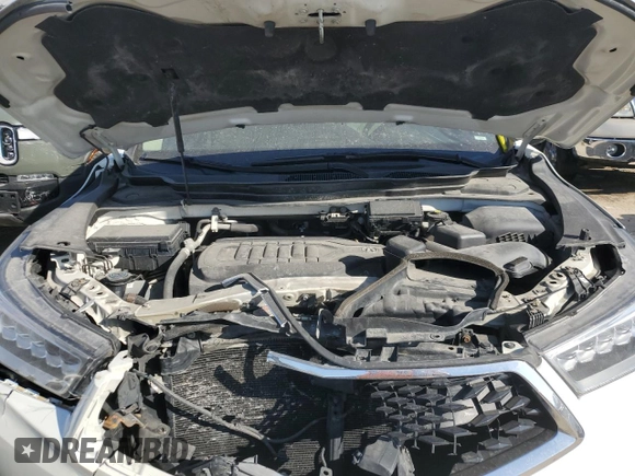 2017 Acura MDX w/Advance Pkg with VIN 5FRYD4H81HB002053, listed as a Copart auction lot 47751965 with 188,696 mi miles and Salvage Title. Bid and sale history available at carsss.com. Image 12.