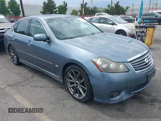 2008 Infiniti M with VIN JNKAY01E38M603289, listed as a IAAI auction lot 42791380 with 155,391 mi miles and . Bid and sale history available at DreamBid. Image 1.