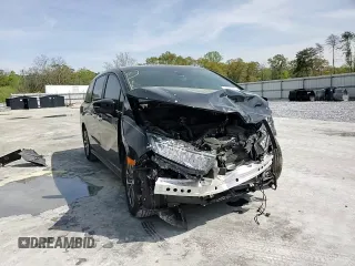 2023 Honda Odyssey EX-L with VIN 5FNRL6H6XPB018723, listed as a Copart auction lot 50501155 with 32,223 mi miles and Salvage Title. Bid and sale history available at carsss.com. Image 12.