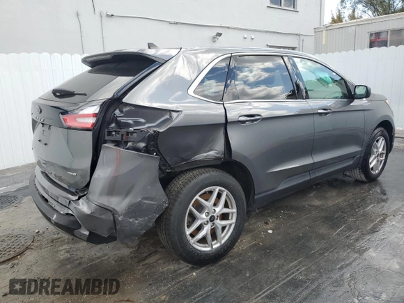 2023 Ford Edge SEL with VIN 2FMPK4J92PBA31333, listed as a Copart auction lot 53718915 with 45,217 mi miles and Salvage Title. Bid and sale history available at carsss.com. Image 3.