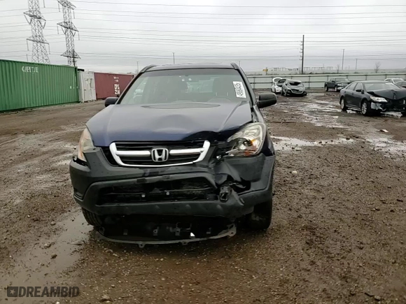 2003 Honda CR-V EX with VIN SHSRD78843U106125, listed as a Copart auction lot 49364435 with 154,338 mi miles and Salvage Title. Bid and sale history available at carsss.com. Image 10.