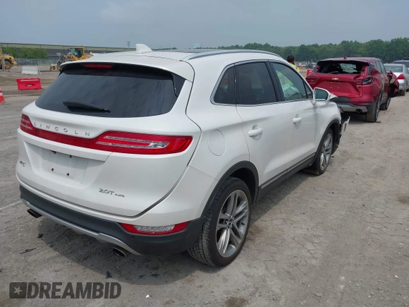 2017 Lincoln MKC Reserve with VIN 5LMCJ3D9XHUL55999, listed as a IAAI auction lot 42691155 with Not provided miles and . Bid and sale history available at DreamBid. Image 4.