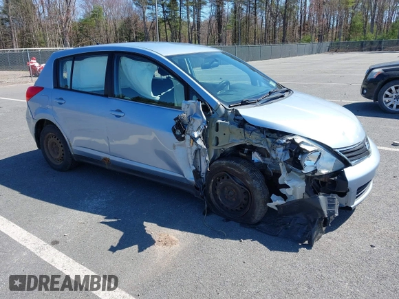 2010 Nissan Versa 1.8 SL with VIN 3N1BC1CP8AL448282, listed as a IAAI auction lot 42028658 with 101,131 mi miles. Bid and sale history available at carsss.com. Image 1.