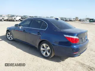 2008 BMW 5 Series 528i with VIN WBANU53568CT17593, listed as a IAAI auction lot 41740603 with 133,673 mi miles and . Bid and sale history available at carsss.com. Image 3.