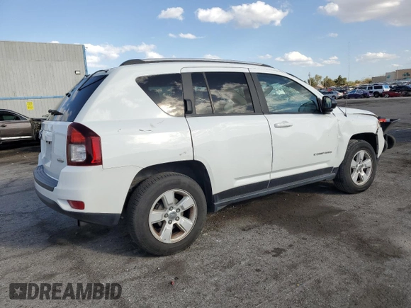 2017 Jeep Compass High Altitude with VIN 1C4NJCEBXHD163029, listed as a Copart auction lot 49732545 with 99,368 mi miles and Salvage Title. Bid and sale history available at carsss.com. Image 3.