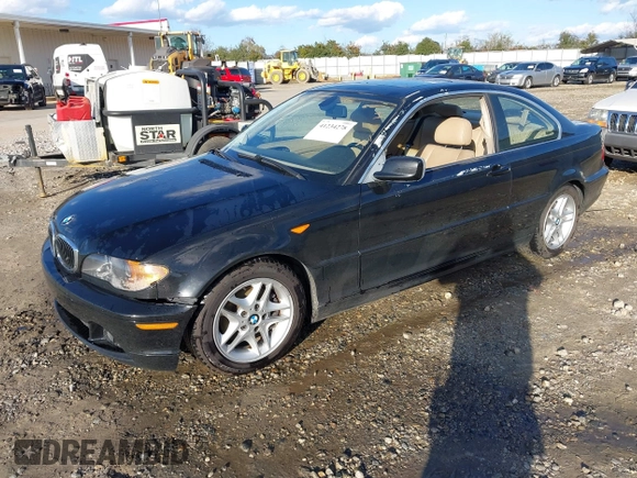 2004 BMW 3 Series 325Ci with VIN WBABD33404PL04369, listed as a IAAI auction lot 41234278 with 166,092 mi miles and . Bid and sale history available at carsss.com. Image 2.