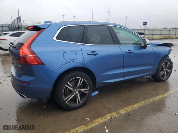 2019 Volvo XC60 R-Design with VIN LYVA22RM1KB278556, listed as a Copart auction lot 84701704 with 50,721 mi miles and Non Repairable. Bid and sale history available at carsss.com. Image 3.