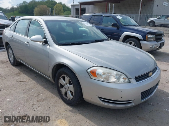 2008 Chevrolet Impala LT with VIN 2G1WT55K789161755, listed as a IAAI auction lot 42132861 with 222,233 mi miles and . Bid and sale history available at DreamBid. Image 1.