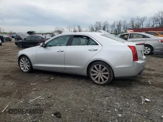 2014 Cadillac ATS Luxury AWD with VIN 1G6AH5SXXE0113677, listed as a Copart auction lot 50582865 with 86,787 mi miles and Salvage Title. Bid and sale history available at carsss.com. Image 2.