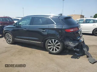 2019 Lincoln MKC Reserve with VIN 5LMCJ3C97KUL21835, listed as a Copart auction lot 60448605 with 46,193 mi miles and Salvage title. Bid and sale history available at DreamBid. Image 2.
