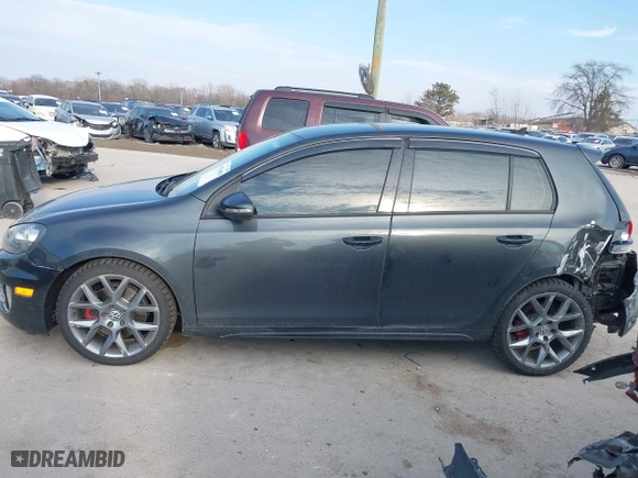 2013 Volkswagen GTI with VIN WVWHV7AJ2DW129476, listed as a IAAI auction lot 41716090 with 132,996 mi miles. Bid and sale history available at carsss.com. Image 15.