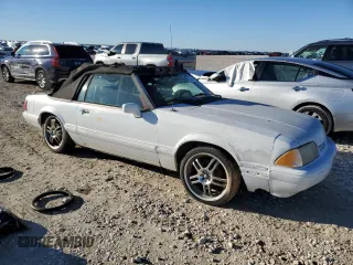 1993 Ford Mustang with VIN 1FACP44M8PF160430, listed as a Copart auction lot 88552995 with Not provided miles and Clean title. Bid and sale history available at DreamBid. Image 4.