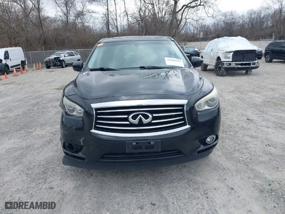 2015 Infiniti QX60 with VIN 5N1AL0MM7FC516464, listed as a IAAI auction lot 41840344 with NaN miles. Bid and sale history available at carsss.com. Image 12.