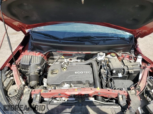 2022 GMC Terrain SLE with VIN 3GKALMEV1NL165741, listed as a Copart auction lot 53350335 with 72,112 mi miles and Salvage title. Bid and sale history available at DreamBid. Image 12.