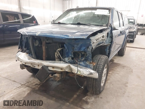 2005 Chevrolet Colorado 1SF LS Z71 with VIN 1GCDT136458138180, listed as a IAAI auction lot 41890561 with 135,653 mi miles. Bid and sale history available at carsss.com. Image 6.
