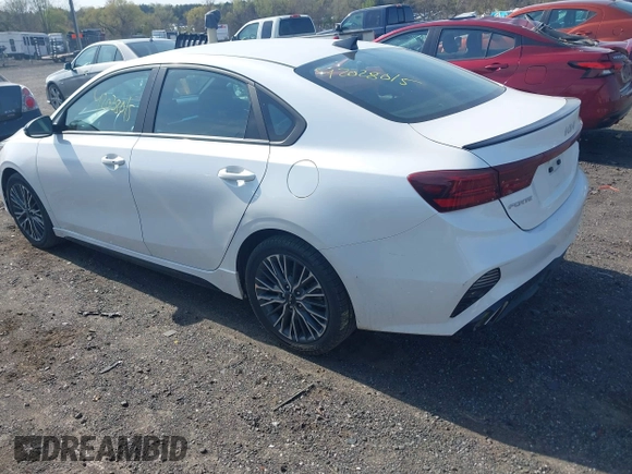 2023 Kia Forte GT-Line with VIN 3KPF54AD5PE563311, listed as a IAAI auction lot 42028015 with 54,900 mi miles. Bid and sale history available at carsss.com. Image 3.
