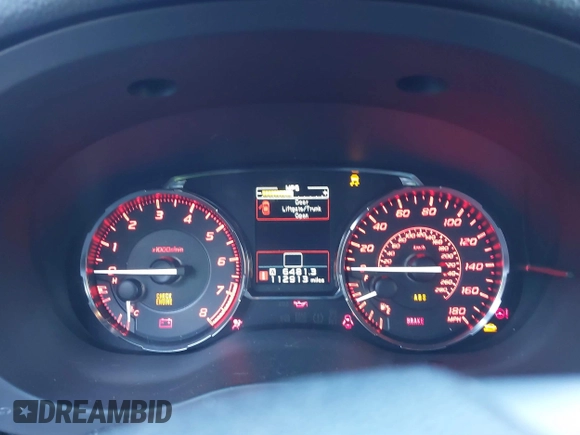 2016 Subaru WRX with VIN JF1VA1B66G9804843, listed as a IAAI auction lot 41511751 with 112,913 mi miles and . Bid and sale history available at carsss.com. Image 7.