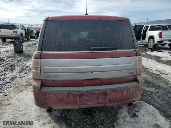 2013 Ford Flex Limited w/EcoBoost with VIN 2FMHK6DTXDBD12170, listed as a Copart auction lot 44211355 with 182,306 mi miles and Salvage Title. Bid and sale history available at carsss.com. Image 6.