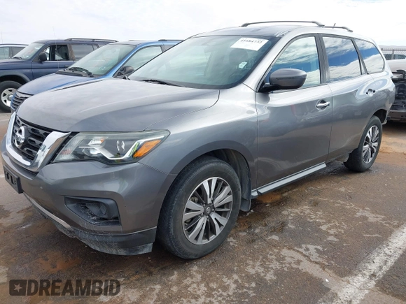 2018 Nissan Pathfinder SL with VIN 5N1DR2MN6JC606813, listed as a IAAI auction lot 41684732 with 101,953 mi miles. Bid and sale history available at carsss.com. Image 19.