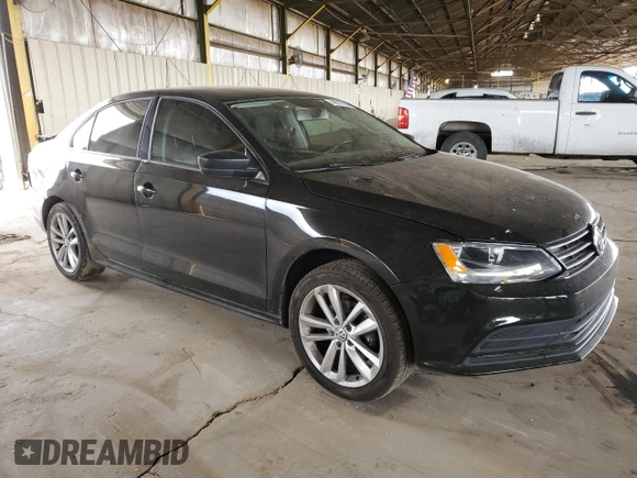 2015 Volkswagen Jetta S with VIN 3VW1K7AJ3FM304960, listed as a Copart auction lot 48977265 with 118,572 mi miles and Salvage title. Bid and sale history available at DreamBid. Image 4.