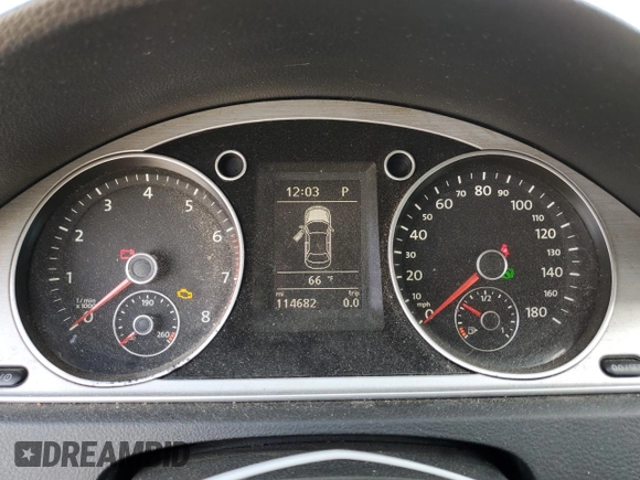 2013 Volkswagen CC Sport with VIN WVWBP7AN7DE563336, listed as a Copart auction lot 49719035 with 114,682 mi miles and Salvage Title. Bid and sale history available at carsss.com. Image 9.