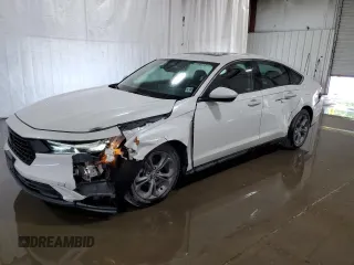 2024 Honda Accord EX with VIN 1HGCY1F34RA055363, listed as a Copart auction lot 59947185 with 21,384 mi miles and Non repairable. Bid and sale history available at DreamBid. Image 1.