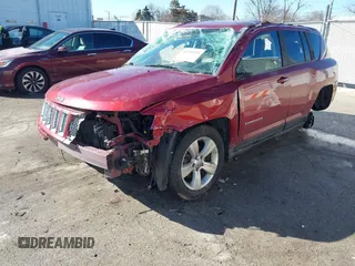 2014 Jeep Compass High Altitude with VIN 1C4NJCEA3ED539489, listed as a IAAI auction lot 41653313 with 124,462 mi miles. Bid and sale history available at carsss.com. Image 17.