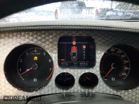 2008 Bentley Continental GT z VIN SCBCR73W28C058488, wystawiony jako Copart lot #58029645 z przebiegiem 88 945 mil mil oraz Szkoda całkowita • Salvage title. Historia ofert i sprzedaży dostępna na DreamBid. Obrazek 9.