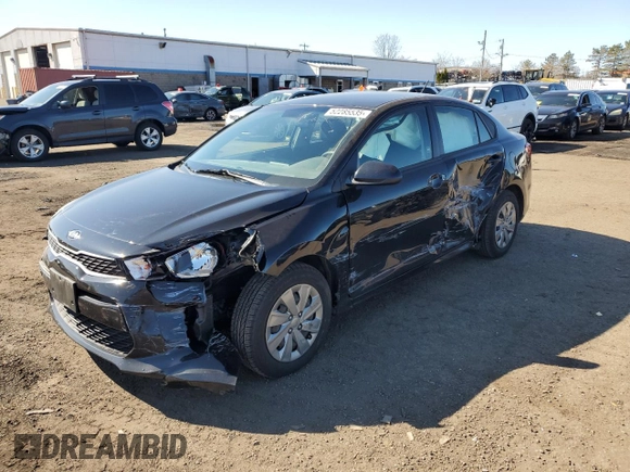 2020 Kia Rio S with VIN 3KPA24AD7LE260429, listed as a Copart auction lot 52285535 with 40,881 mi miles and Salvage Title. Bid and sale history available at DreamBid. Image 1.