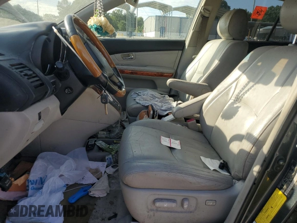 2006 Lexus RX 330 with VIN 2T2HA31U86C100960, listed as a Copart auction lot 63908345 with 278,700 mi miles and Clean title. Bid and sale history available at DreamBid. Image 7.