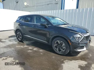 2024 Kia Sportage LX with VIN KNDPU3DF5R7291652, listed as a Copart auction lot 54886245 with 27,086 mi miles and Clean Title. Bid and sale history available at DreamBid. Image 4.