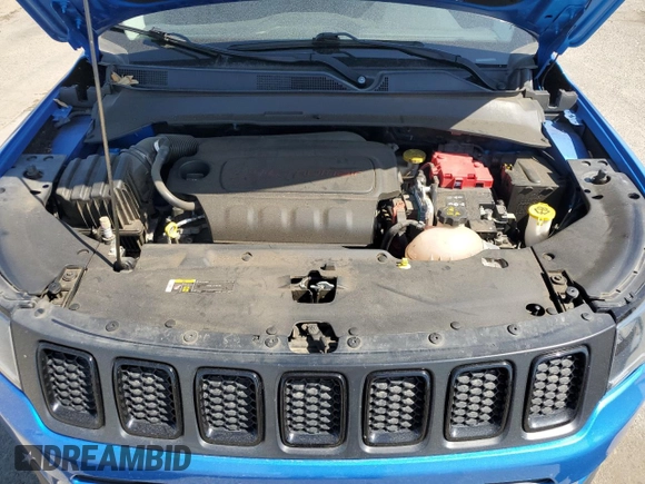 2020 Jeep Compass Latitude with VIN 3C4NJCBB4LT229808, listed as a Copart auction lot 55674375 with 48,892 mi miles and Salvage title. Bid and sale history available at DreamBid. Image 12.