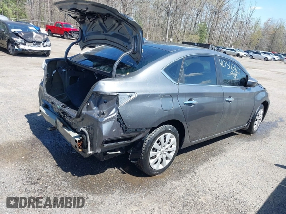 2017 Nissan Sentra S with VIN 3N1AB7AP7HY248494, listed as a IAAI auction lot 40311680 with 70,909 mi miles and . Bid and sale history available at DreamBid. Image 4.