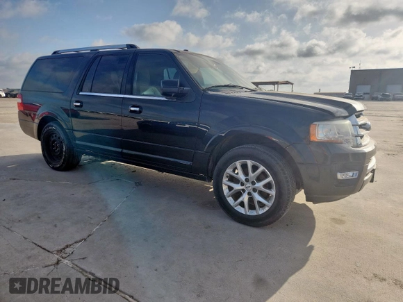 2015 Ford Expedition Max Limited with VIN 1FMJK1KT6FEF47356, listed as a Copart auction lot 65705205 with 186,591 mi miles and Clean title. Bid and sale history available at DreamBid. Image 4.