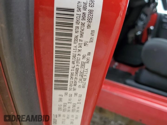 2012 Jeep Wrangler Arctic z VIN 1C4AJWBG9CL123832, wystawiony jako Copart lot #87376204 z przebiegiem 174 097 mil mil oraz Szkoda całkowita • Salvage title. Historia ofert i sprzedaży dostępna na DreamBid. Obrazek 14.