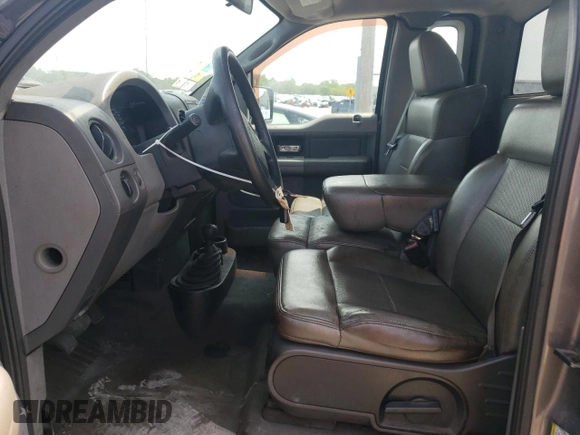 2008 Ford F-150 XL with VIN 1FTRF14V08KD79468, listed as a Copart auction lot 64809654 with 146,005 mi miles and Clean Title. Bid and sale history available at carsss.com. Image 7.
