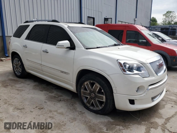 2012 GMC Acadia Denali with VIN 1GKKVTEDXCJ232616, listed as a Copart auction lot 56656055 with 189,808 mi miles and Non repairable. Bid and sale history available at DreamBid. Image 4.